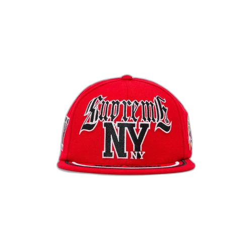 Supreme New York 6-Panel 'Red'