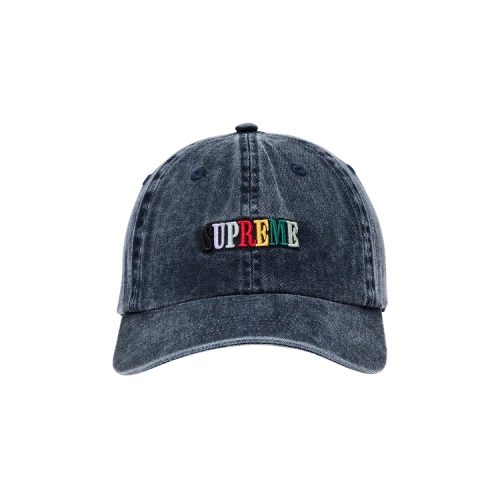 Supreme Pigment Dye 6-Panel 'Navy'
