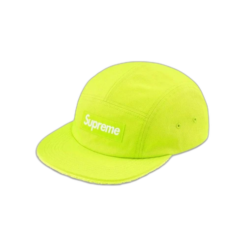 Supreme Reversible Terry Camp Cap 'Fluorescent Yellow'