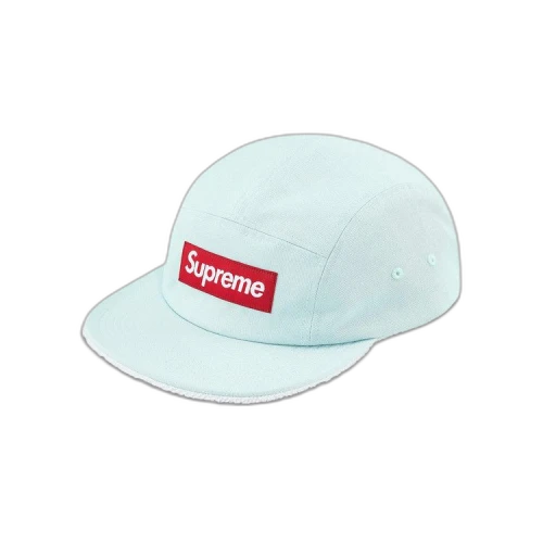 Supreme Reversible Terry Camp Cap 'White'