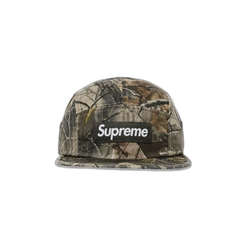 Supreme Washed Chino Twill Camp Cap 'Realtree Hardwoods Camo'