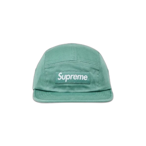 Supreme Washed Chino Twill Camp Cap 'Sage'