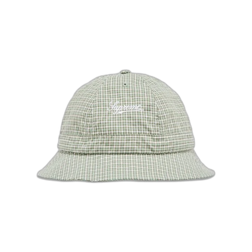 Supreme x Cordura Plaid Bell Hat 'Olive'