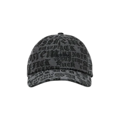 Supreme Cities Jacquard 6-Panel 'Black'