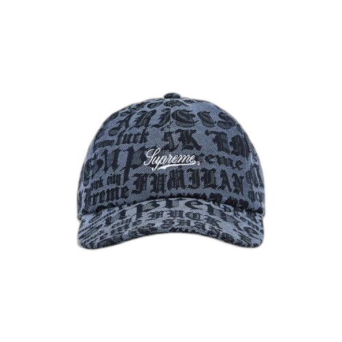 Supreme Cities Jacquard 6-Panel 'Blue'
