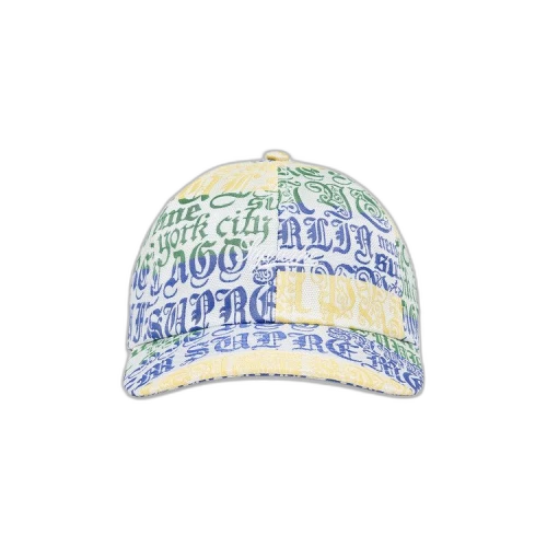 Supreme Cities Jacquard 6-Panel 'Multicolor'