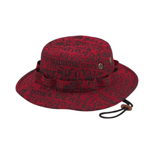 Supreme Cities Jacquard Boonie 'Red'