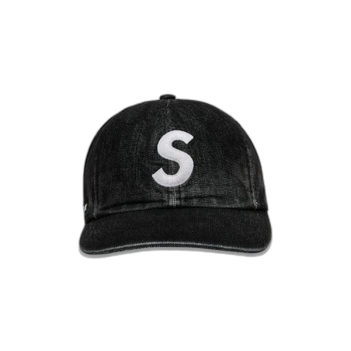 Supreme Cordura Denim S Logo 6-Panel 'Black'