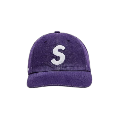 Supreme Cordura Denim S Logo 6-Panel 'Purple'