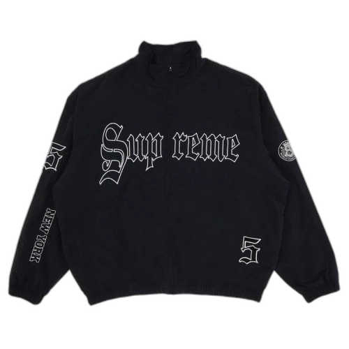 Supreme Old English Track Jacket 'Black'
