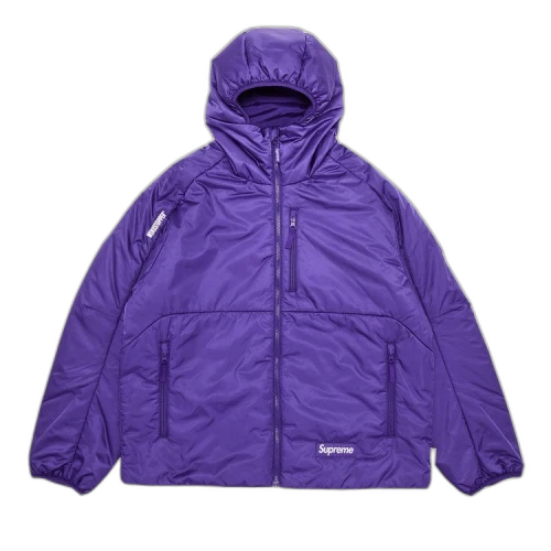Supreme WINDSTOPPER Insulated Hooded Jacket 'Purple'
