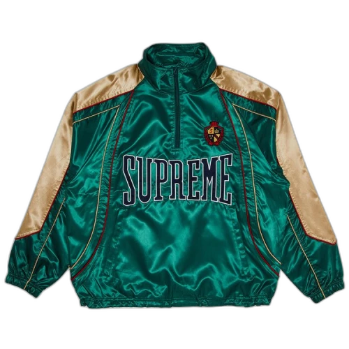 Supreme Satin Piping Pullover 'Green'