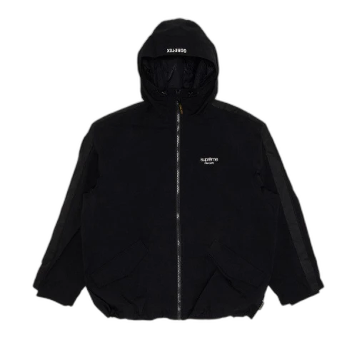 Supreme GORE-TEX Stripe Hooded Jacket 'Black'