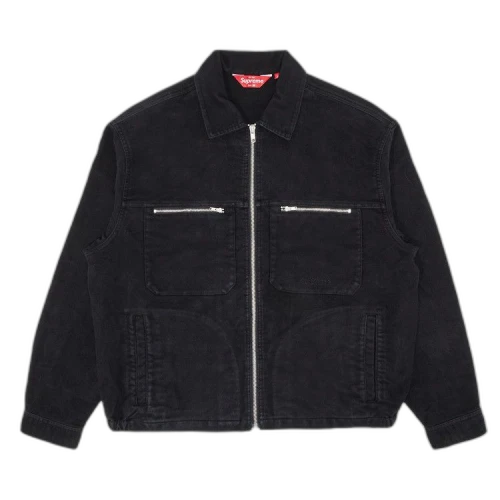Supreme Moleskin Work Jacket 'Black'