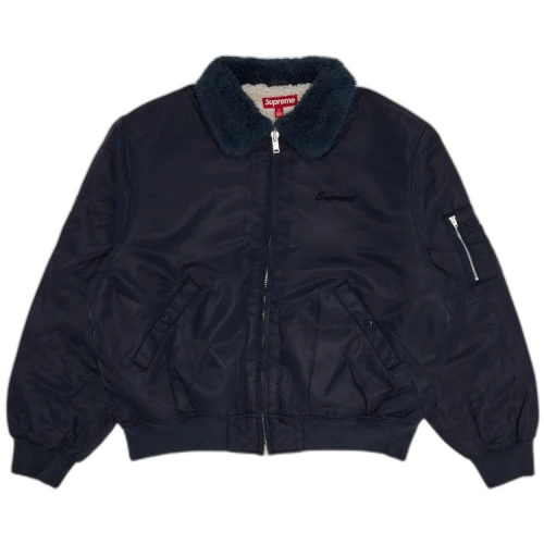 Supreme Aoi Nylon Bomber Jacket 'Navy'