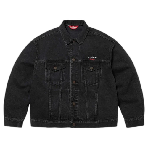 Supreme Denim Trucker Jacket 'Black'