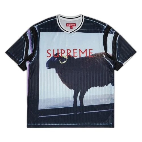 Supreme x Damien Hirst Soccer Jersey 'Black'