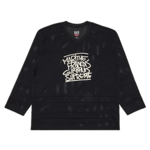 Supreme x Martithé + François Girbaud Hockey Jersey 'Black'
