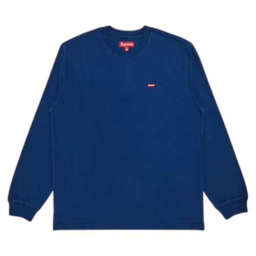 Supreme Small Box Long-Sleeve Tee 'Dark Royal'