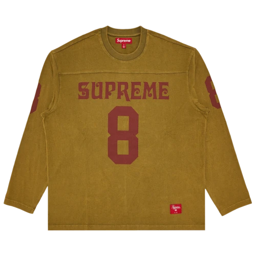 Supreme Affiliated Long-Sleeve Football Top 'Light Olive'