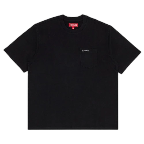 Supreme Short-Sleeve Pocket Tee 'Black'