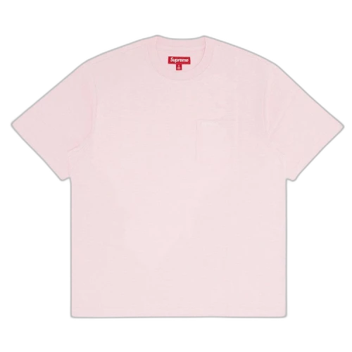 Supreme Short-Sleeve Pocket Tee 'Light Pink'