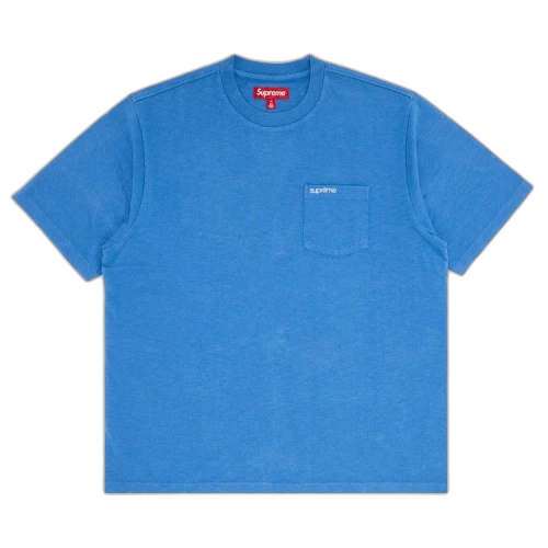 Supreme Short-Sleeve Pocket Tee 'Pale Royal'