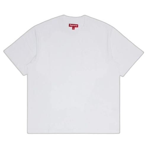 Supreme Short-Sleeve Pocket Tee 'White'