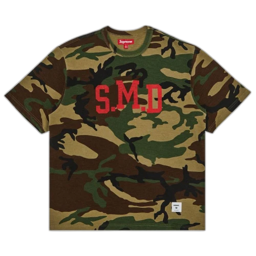 Supreme SMD Short-Sleeve Top 'Woodland Camo'
