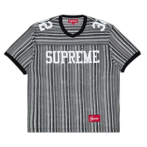 Supreme Open Knit Football Top 'Black'