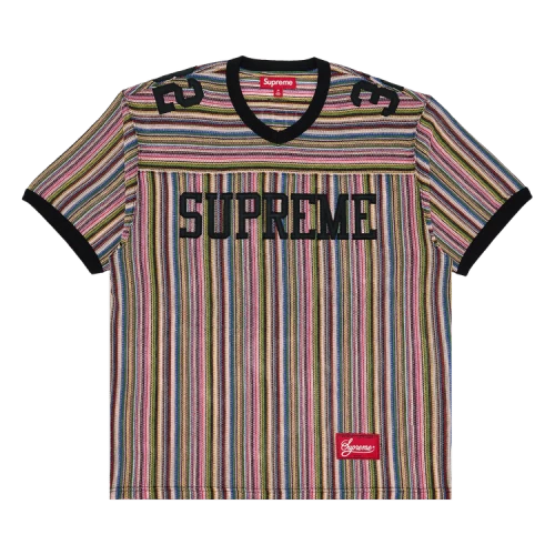 Supreme Open Knit Football Top 'Multicolor'