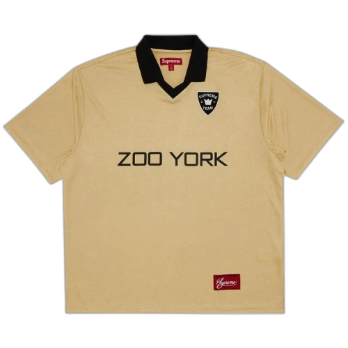 Supreme x Zoo York Soccer Jersey 'Gold'