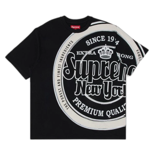 Supreme Lager Short-Sleeve Top 'Black'