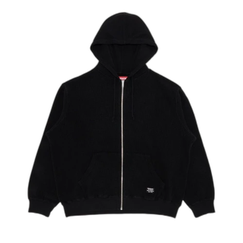 Supreme Hooded Zip Up Thermal 'Black'
