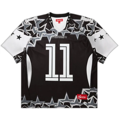 Supreme Stars Football Jersey 'Black'