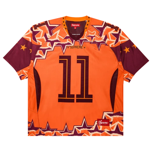 Supreme Stars Football Jersey 'Orange'