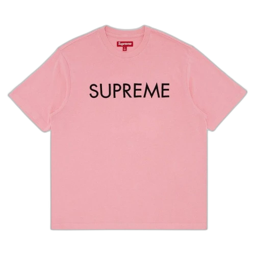 Supreme Capital Short-Sleeve Top 'Pink'