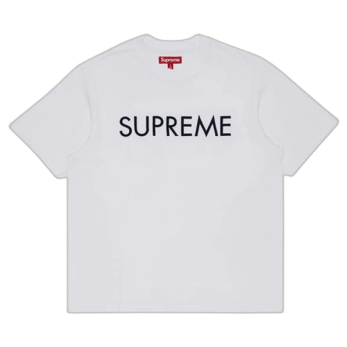 Supreme Capital Short-Sleeve Top 'White'