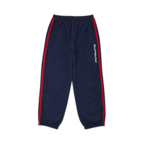 Supreme Contrast Zip Warm Up Pant 'Navy'