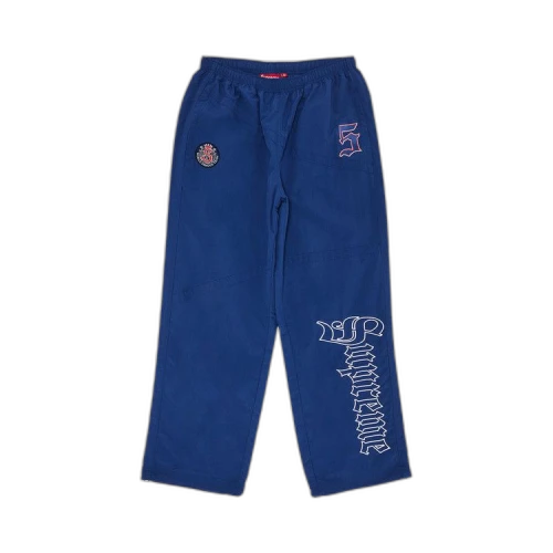Supreme Old English Track Pant 'Light Navy'