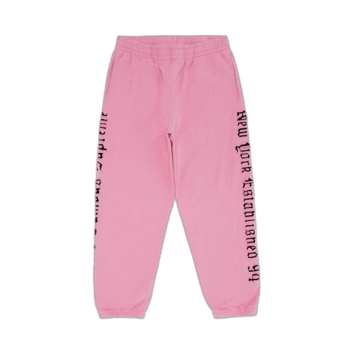 Supreme Contrast Cutout Sweatpant 'Pink'