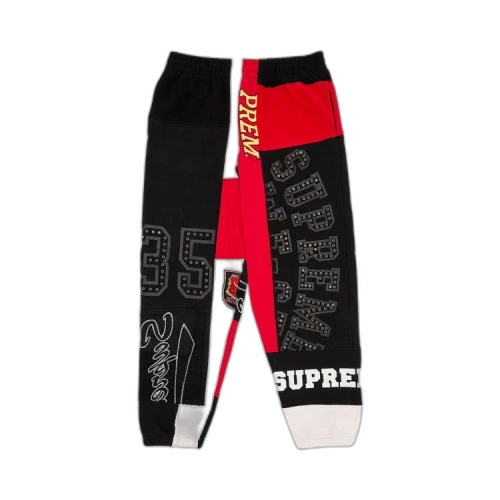 Supreme Patchwork Sweatpant 'Black'