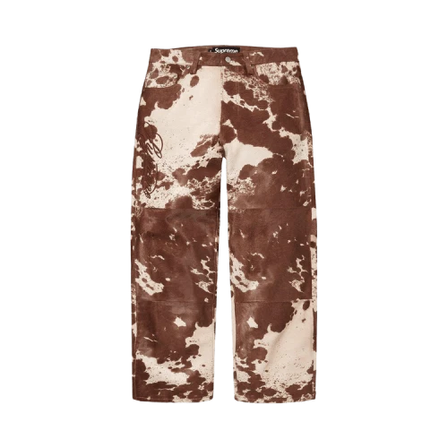 Supreme Ponyhair Loose Fit 5-Pocket Jean 'Cow'