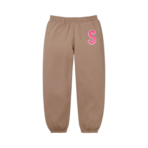 Supreme S Logo Sweatpant 'Dusty Brown'