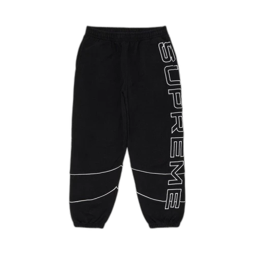 Supreme Paneled Sweatpant 'Black'