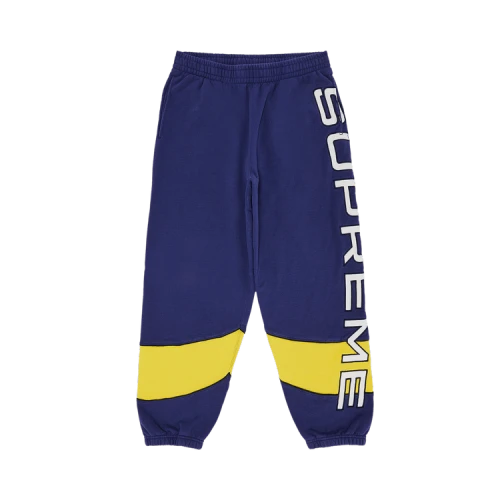 Supreme Paneled Sweatpant 'Washed Navy'