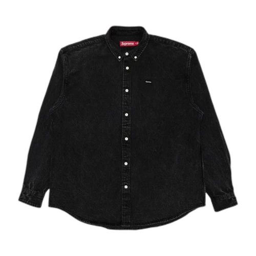 Supreme Small Box Denim Shirt 'Black'