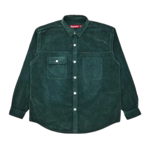 Supreme Washed Corduroy Shirt 'Sage'