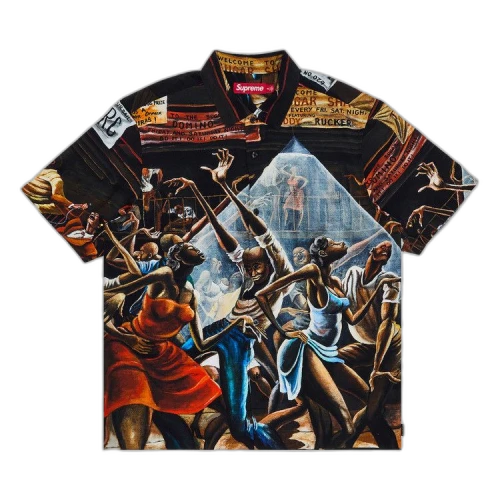 Supreme x Ernie Barnes Short-Sleeve Shirt 'Dance'