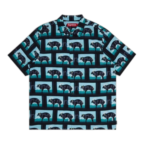 Supreme x Damien Hirst Short-Sleeve Shirt 'Black'